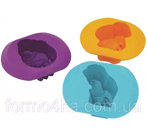Форма Pyrex FLEXI TWIST для кексов, 3 формы Форма Pyrex FLEXI TWIST для кексов, 3 формы