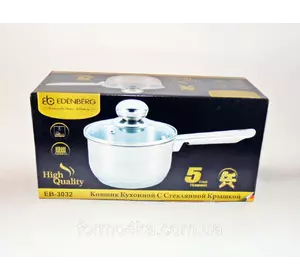 Ковш из нержавеющей стали 1л. Edenberg eb3032 Ковш из нержавеющей стали 1л. Edenberg eb3032