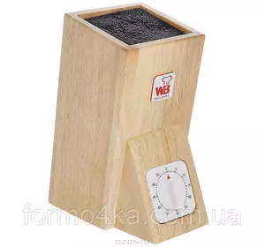 Колода для ножей с таймером Wellberg (WB 5008) Колода для ножей с таймером Wellberg (WB 5008)