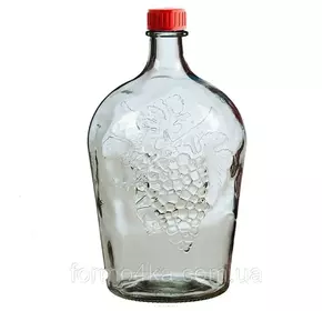 Бутылка с пластмассовой крышкой "Ровоам" 4,5л