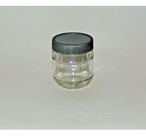 Банка стеклянная с пластиковой крышкой 200 мл Банка стеклянная с пластиковой крышкой 200 мл