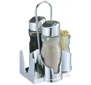 Набор для специй соль,перец,салфетки и зубочистки