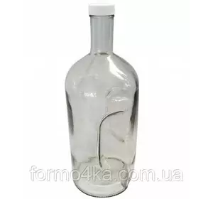 Бутылка стеклянная с пластиковой закруткой 1750мл